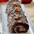 Bûche stracciatella et marrons